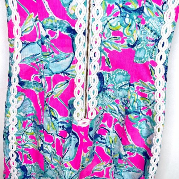 Lilly Pulitzer Lobsters In Love Mila Shift Dress 00 - Picture 10 of 13